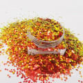 2020 bulk cosmetic chunky nail chameleon glitter